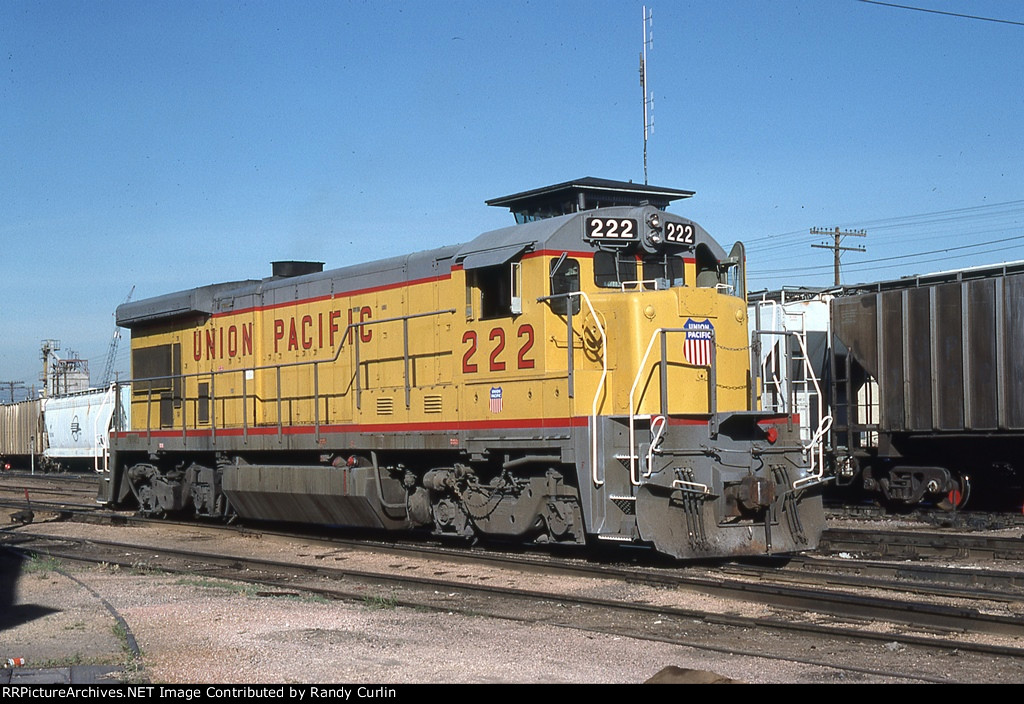 UP 222 at Denver